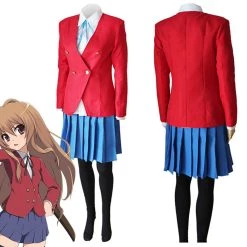 NewCosplay Toradora TIGER And DRAGON School Uniform Cosplay Costume