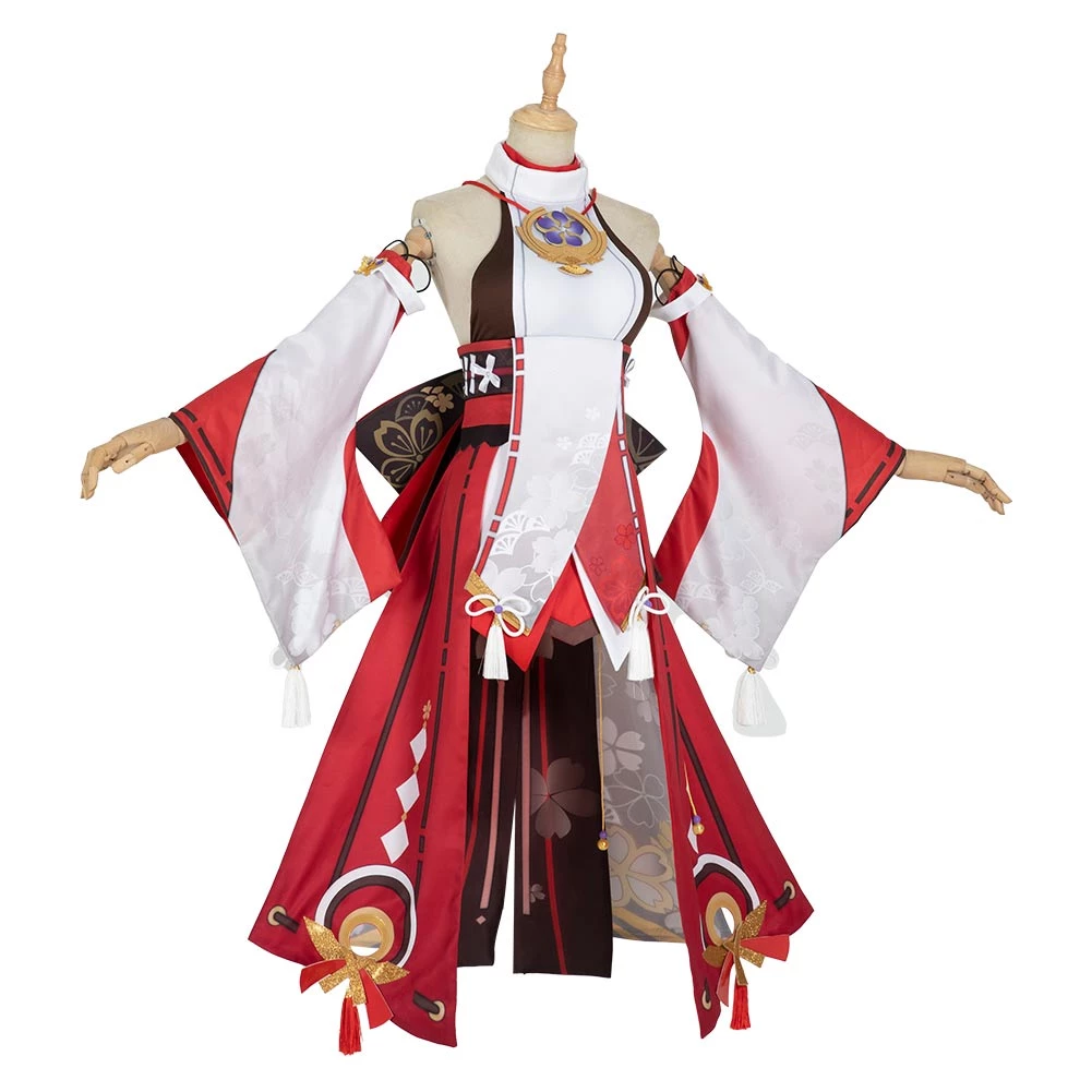 NewCosplay Genshin Impact Yae Miko Halloween Carnival Suit Cosplay Costume New Arrivals 3 NewCosplay Genshin Impact Yae Miko Halloween Carnival Suit Cosplay Costume New Arrivals