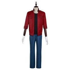 NewCosplay New Arrivals Cells At Work! Code Black/Hataraku Saibou Black -Sekkekkyuu /Red Blood Cell Cosplay Costume Coat Pants Outfits Halloween Carnival Suit
