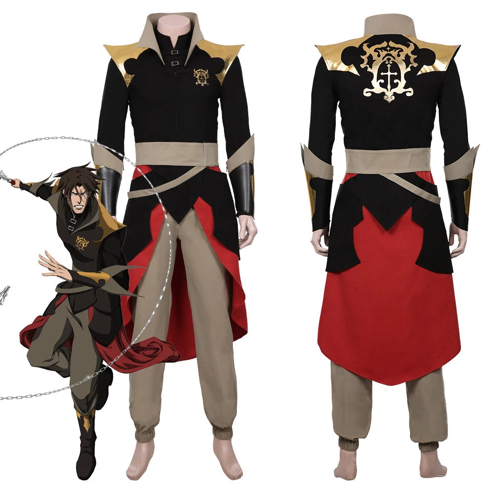 NewCosplay Castlevania Season 3 Trevor Belmont Halloween Carnival Outfit Cosplay Costume 3 NewCosplay Castlevania Season 3 Trevor Belmont Halloween Carnival Outfit Cosplay Costume