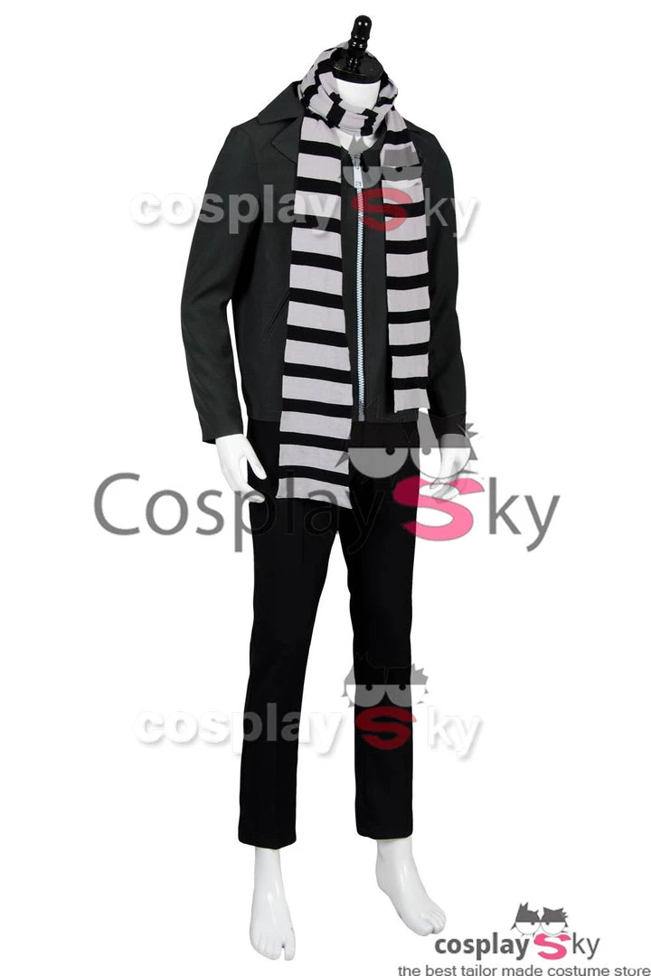 NewCosplay Despicable Me 3 2017 Movie Gru Outfit Cosplay Costume