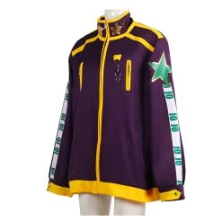 NewCosplay New Arrivals JoJo‘s Bizarre Adventure Kujo Jotaro Zip Up Halloween Carnival Suit Cosplay Costume