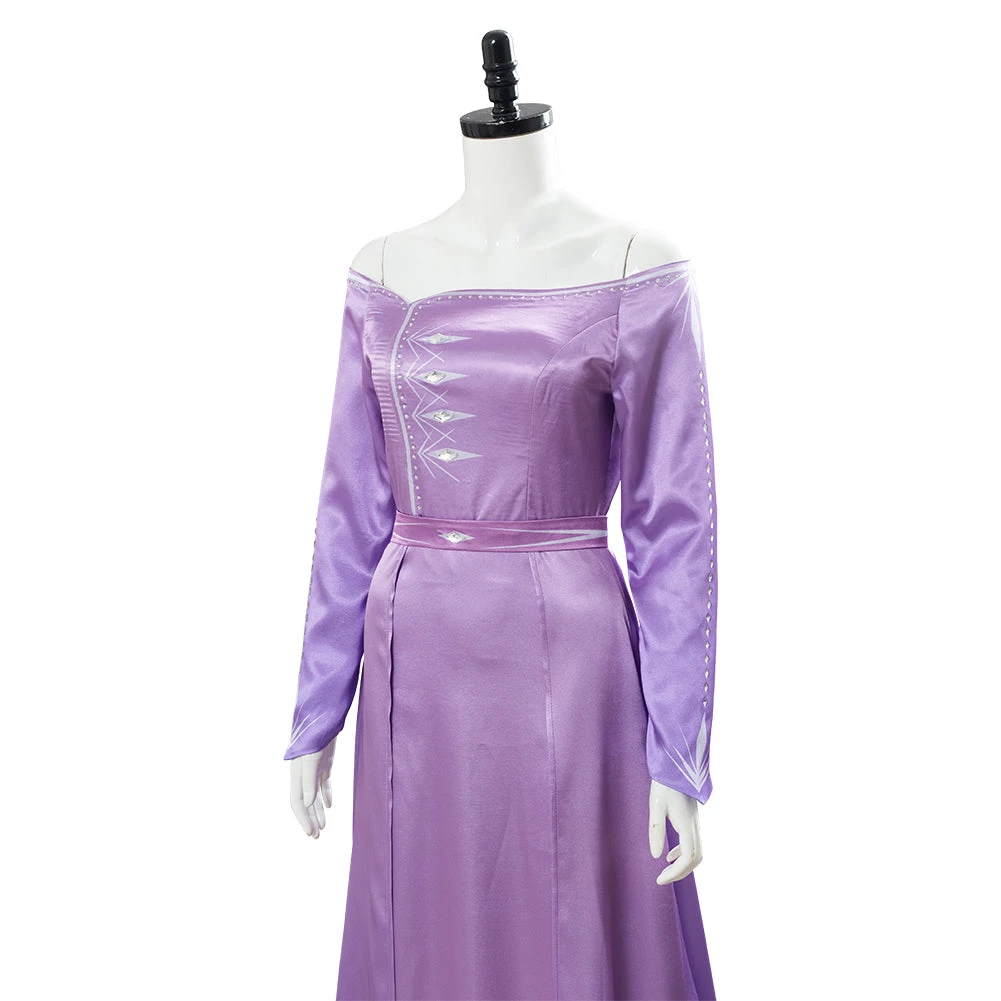 NewCosplay New Arrivals Frozen 2 Elsa Dress Nightgown Gown Pink Arendelle Bedroom Dress Purple Violet Cosplay Costume 9 NewCosplay New Arrivals Frozen 2 Elsa Dress Nightgown Gown Pink Arendelle Bedroom Dress Purple Violet Cosplay Costume