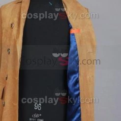 NewCosplay New Arrivals Doctor Who Dr. Brown Long Trench Coat Suit Cosplay Costume 15 NewCosplay New Arrivals Doctor Who Dr. Brown Long Trench Coat Suit Cosplay Costume