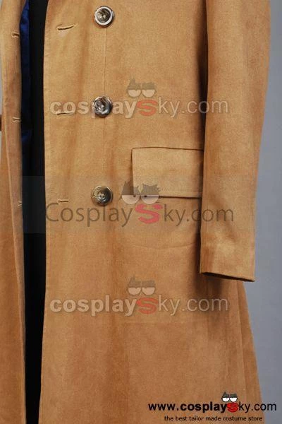 NewCosplay New Arrivals Doctor Who Dr. Brown Long Trench Coat Suit Cosplay Costume 7 NewCosplay New Arrivals Doctor Who Dr. Brown Long Trench Coat Suit Cosplay Costume