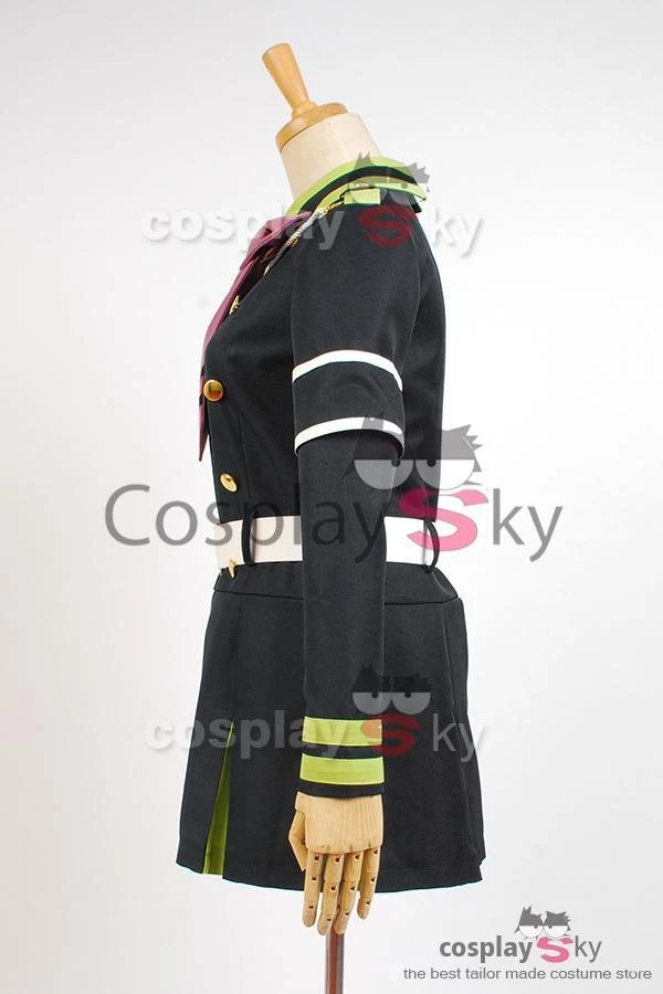 NewCosplay Seraph Of The End Shinoa Hiragi Uniform Dress Cosplay Costume New Arrivals 5 NewCosplay Seraph Of The End Shinoa Hiragi Uniform Dress Cosplay Costume New Arrivals