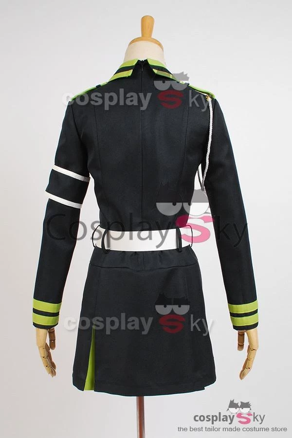 NewCosplay Seraph Of The End Shinoa Hiragi Uniform Dress Cosplay Costume New Arrivals 4 NewCosplay Seraph Of The End Shinoa Hiragi Uniform Dress Cosplay Costume New Arrivals