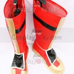NewCosplay Dynasty Warriors 4 Gongjin Zhou Yu Cosplay Boots Shoes