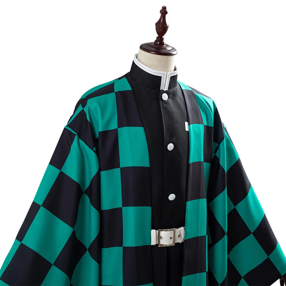 NewCosplay Demon Slayer: Kimetsu No Yaiba Kamado Tanjirou Oufit Cosplay Costume 10 NewCosplay Demon Slayer: Kimetsu No Yaiba Kamado Tanjirou Oufit Cosplay Costume