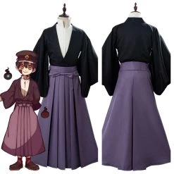 NewCosplay Toilet-Bound Hanako-kun Yugi Tsukasa Samurai Kimono Set Cosplay Costume