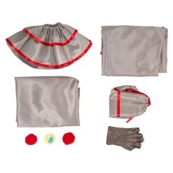 NewCosplay New Arrivals IT Pennywise The Dancing Clown Horror Movie Halloween Carnival Suit Cosplay Costume