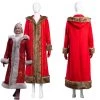 NewCosplay New Arrivals The Christmas Chronicles 2 Mrs. Claus Women Coat Halloween Carnival Suit Cosplay Costume