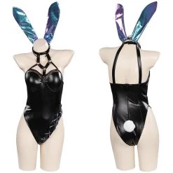 NewCosplay LoL League Of Legends- KDA Bunny Girls Jumpsuit Outfits Halloween Carnival Cosplay Costume New Arrivals