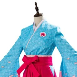 NewCosplay New Arrivals Sakura Wars Shin Sakura Taisen Sakura Amamiya Women Kimono Cosplay Costume