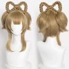NewCosplay New Arrivals Genshin Impact Yaoyao Heat Resistant Synthetic Hair Carnival Halloween Party Props Cosplay Wig