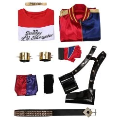 NewCosplay New Arrivals Suicide Squad Harleen Quinzel T-shirt Pants Outfits Halloween Carnival Suit Cosplay Costume 24 NewCosplay New Arrivals Suicide Squad Harleen Quinzel T-shirt Pants Outfits Halloween Carnival Suit Cosplay Costume