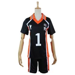 NewCosplay Haikyuu Cosplay Costume Karasuno Koukou High School Volleyball Club Sawamura Daichi Sportswear Shirt Jerseys