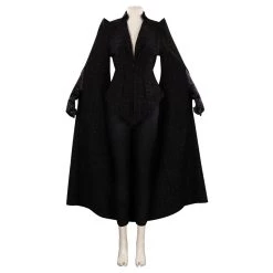 NewCosplay Cruella Black Coat Outfits Halloween Carnival Suit Cosplay Costume 17 NewCosplay Cruella Black Coat Outfits Halloween Carnival Suit Cosplay Costume