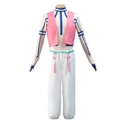 NewCosplay Demon Slayer: Kimetsu No Yaiba Akaza/Upper Moon Three Outfits Halloween Carnival Suit Cosplay Costume