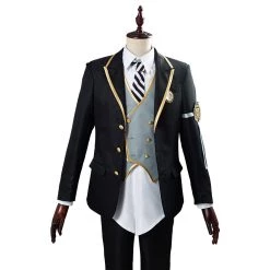 NewCosplay Twisted-Wonderland Azul/Floyd/Jade Uniform Outfit Halloween Carnival Costume Cosplay Costume