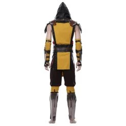 NewCosplay New Arrivals Mortal Kombat 11 Scorpion Outfit Halloween Carnival Suit Cosplay Costume
