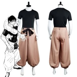 NewCosplay New Arrivals Jujutsu Kaisen Touji Fushiguro Top Pants Outfits Cosplay Costume