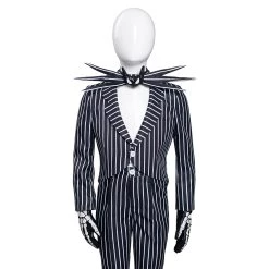 NewCosplay New Arrivals The Nightmare Before Christmas Jack Skellington Cosplay Costume For Kids Children