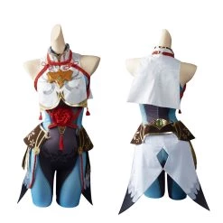 NewCosplay New Arrivals Genshin Impact Shenhe Halloween Carnival Suit Cosplay Costume