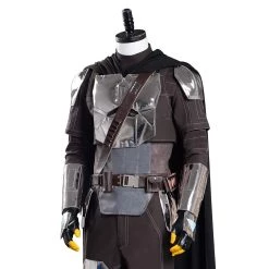 NewCosplay The Mandalorian S2 Beskar Armor Coat Uniform Outfits Halloween Carnival Suit Cosplay Costume