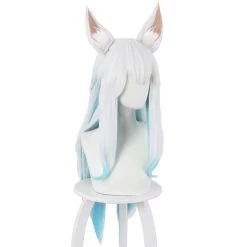 NewCosplay LOL Ahri The Nine-Tailed Fox Cosplay Wig With Ears New Arrivals
