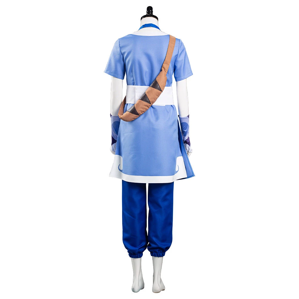 NewCosplay Avatar: The Last Airbender Katara Halloween Carnival Suit Cosplay Costume 6 NewCosplay Avatar: The Last Airbender Katara Halloween Carnival Suit Cosplay Costume