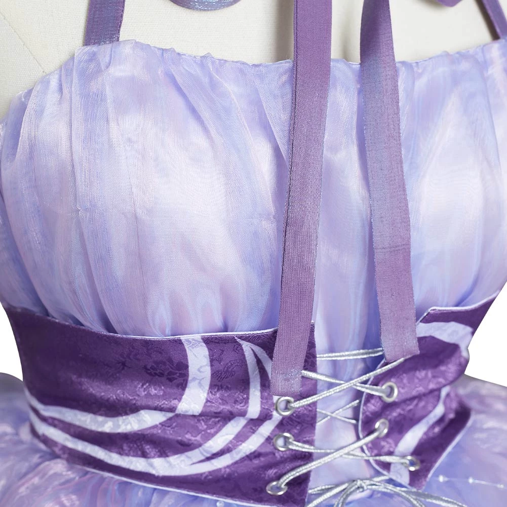 NewCosplay Genshin Impact Sangonomiya Kokomi Lolita Dress Original Design Cosplay Costume 14 NewCosplay Genshin Impact Sangonomiya Kokomi Lolita Dress Original Design Cosplay Costume