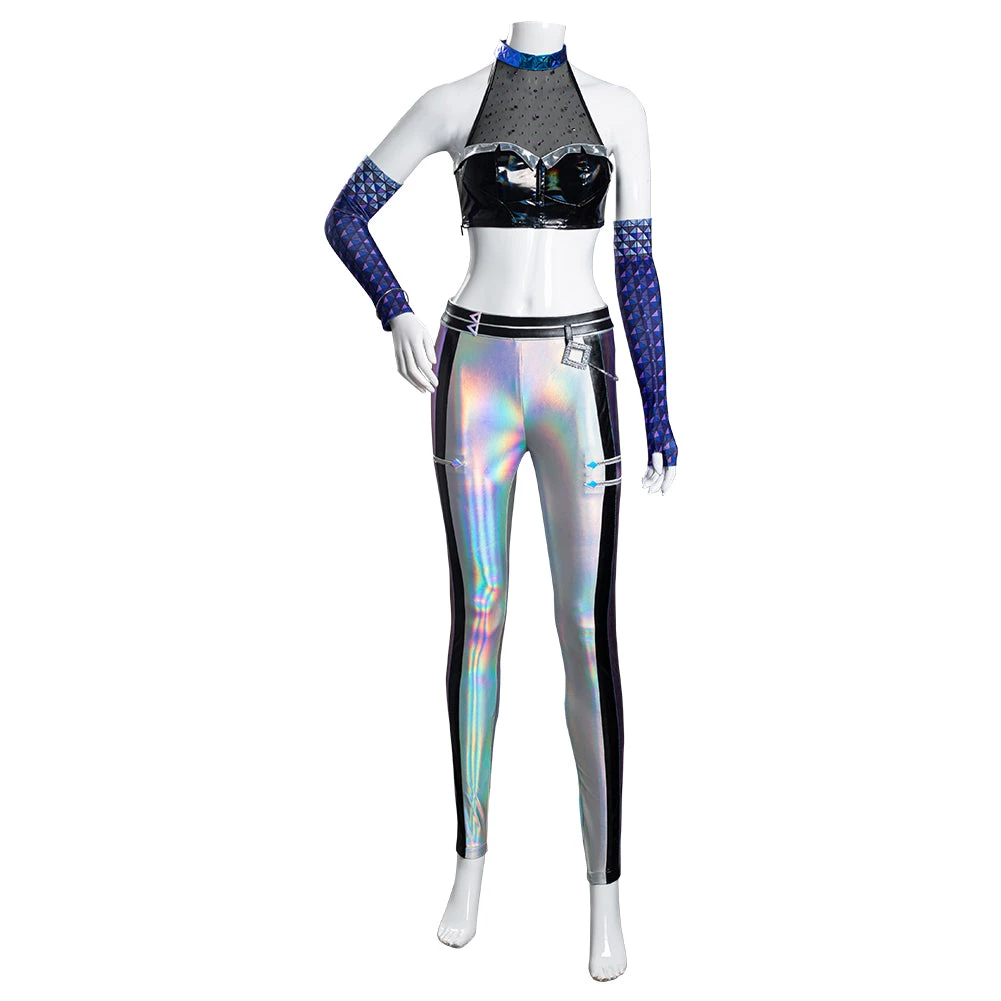 NewCosplay League Of Legends LOL KDA Groups Kaisa Daughter Of The Void Outfits Halloween Carnival Suit Cosplay Costume 4 NewCosplay League Of Legends LOL KDA Groups Kaisa Daughter Of The Void Outfits Halloween Carnival Suit Cosplay Costume