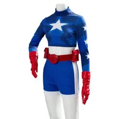 NewCosplay Stargirl Courtney Whitmore Halloween Top Shorts Outfit Cosplay Costume