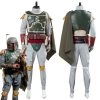 NewCosplay Star Wars The Book Of Boba Fett Halloween Carnival Suit Cosplay Costume New Arrivals
