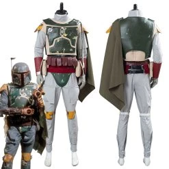 NewCosplay Star Wars The Book Of Boba Fett Halloween Carnival Suit Cosplay Costume New Arrivals