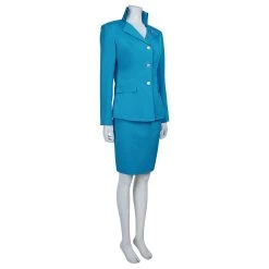 NewCosplay Snowpiercer Melanie Cavill Women Blue Uniform Suit Outfit Full Set Cosplay Costume New Arrivals