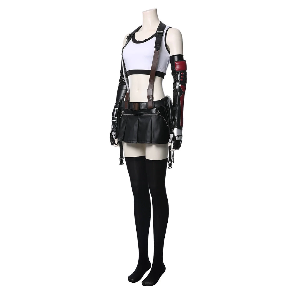 NewCosplay New Arrivals Final Fantasy VII FF7 Remake Tifa Lockhart Cosplay Costume Full Set Game Costume Outfits 5 NewCosplay New Arrivals Final Fantasy VII FF7 Remake Tifa Lockhart Cosplay Costume Full Set Game Costume Outfits