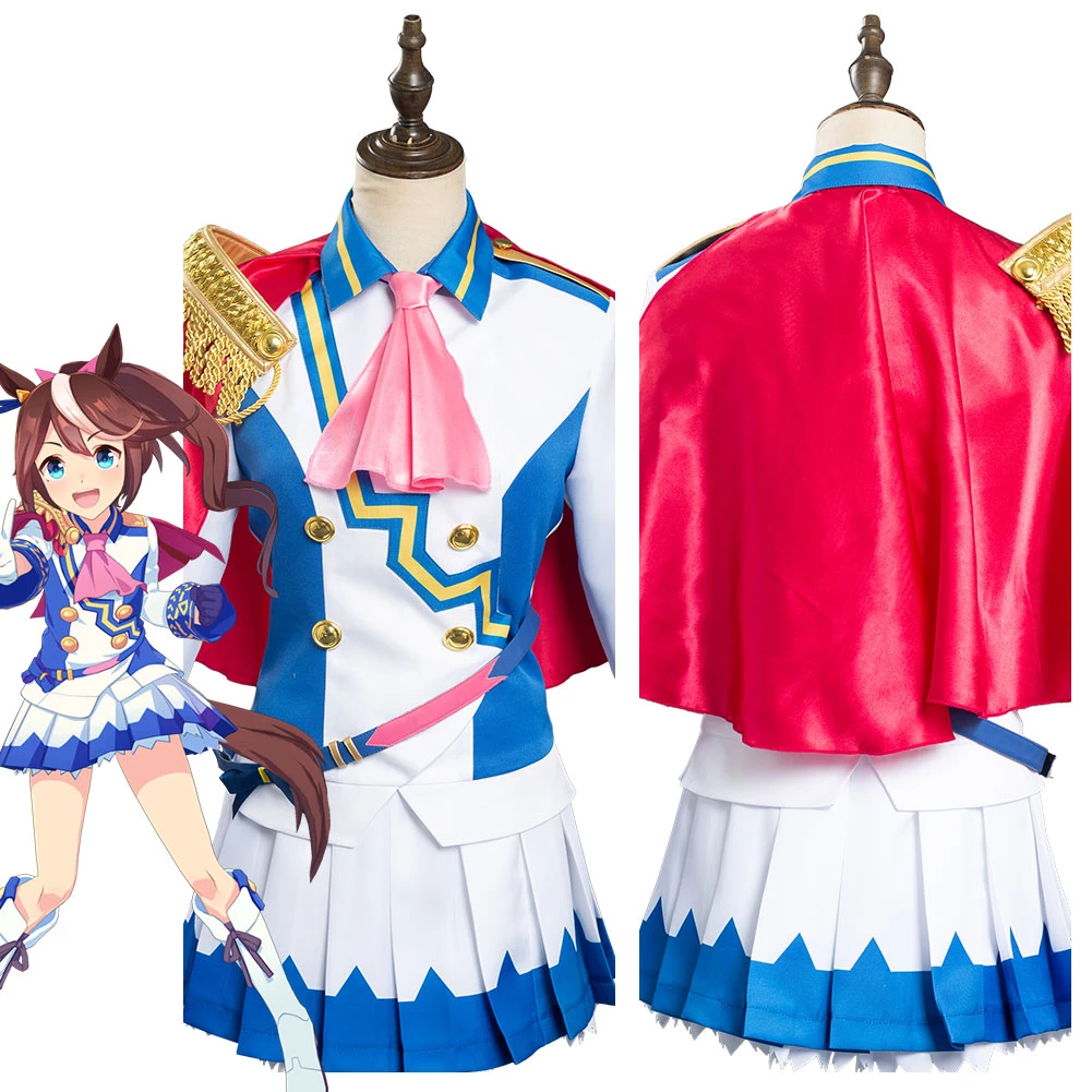 NewCosplay Pretty Derby Tokai Teio Outfits Halloween Carnival Suit Cosplay Costume 3 NewCosplay Pretty Derby Tokai Teio Outfits Halloween Carnival Suit Cosplay Costume