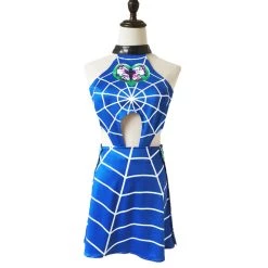 NewCosplay New Arrivals JoJo‘s Bizarre Adventure Jolyne Cujoh Dress Halloween Carnival Suit Cosplay Costume