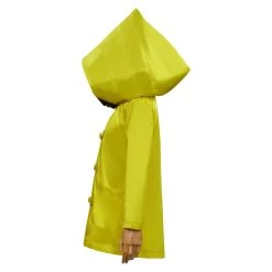 NewCosplay Little Nightmares II Six Yellow Coat Halloween Carnival Suit Kids Child Cosplay Costume New Arrivals