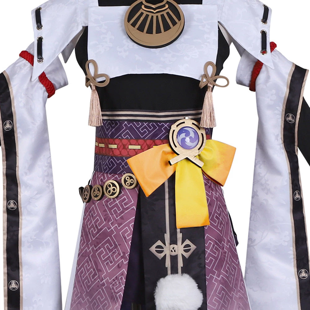 NewCosplay New Arrivals Genshin Impact Kujo Sara Outfits Halloween Carnival Suit Cosplay Costume 5 NewCosplay New Arrivals Genshin Impact Kujo Sara Outfits Halloween Carnival Suit Cosplay Costume