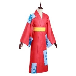 NewCosplay One Piece Wano Country Monkey D. Luffy Kimono Outfits Halloween Carnival Suit Cosplay Costume New Arrivals