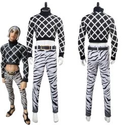 NewCosplay JoJo's Bizarre Adventure Guīdo Mista Halloween Carnival Outfit Cosplay Costume New Arrivals