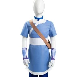 NewCosplay New Arrivals Avatar: The Last Airbender Katara Kids Children Halloween Carnival Suit Cosplay Costume 17 NewCosplay New Arrivals Avatar: The Last Airbender Katara Kids Children Halloween Carnival Suit Cosplay Costume