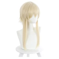 NewCosplay New Arrivals Game Genshin Impact Lumine Heat Resistant Synthetic Hair Carnival Halloween Party Props Cosplay Wig