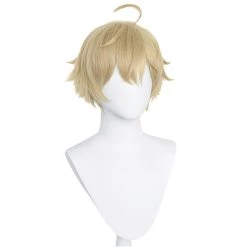 NewCosplay Genshin Impact Tohma Heat Resistant Synthetic Hair Carnival Halloween Party Props Cosplay Wig
