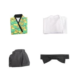 NewCosplay Demon Slayer Sabito Outfits Halloween Carnival Suit Cosplay Costume New Arrivals