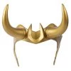 NewCosplay Loki TV Loki PVC Headwear Headband Helmet Halloween Party Costume Props Cosplay Accessories