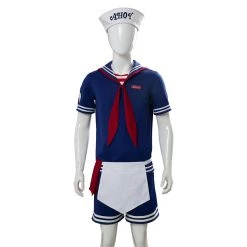 NewCosplay New Arrivals Stranger Things 3 Scoops Ahoy Steve Harrington Cosplay Costume Adult And Child